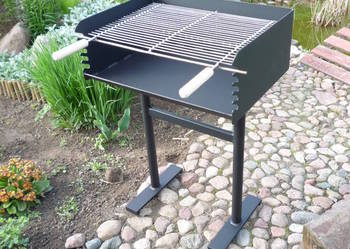 Solidny grill ogrodowy blacha 4 mm!! jedyny taki!!