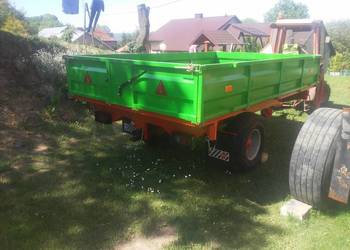 Przyczepa jednoosiowa kiper