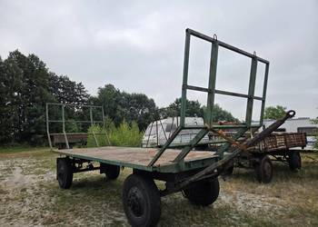 Przyczepa rolnicza do balotów słomy Autosan D50 6t