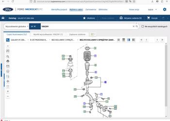 1092391/95VW-18045-AF Amortyzator przód GALAXY VY 2000-2006