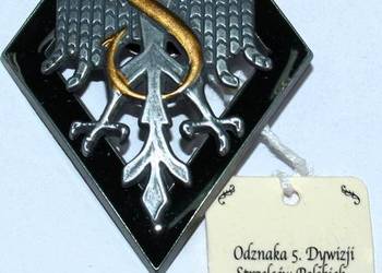 Odznaka 5. Dywizji Strzelców Polskich II RP REPLIKA