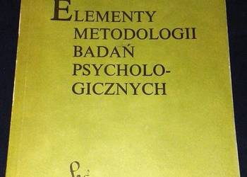 Elementy metodologii w badaniach psychologicznych - Jerzy Brzezińsk