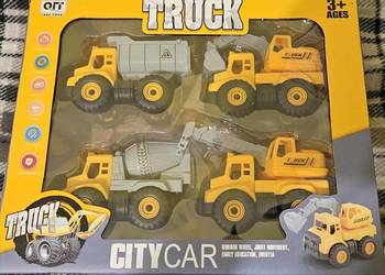 zestaw zabawek budowlanych City Car