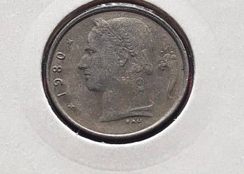 1 Frank Belgia 1980 r.-Belgie 1 Frank Belgia 1980 r.-Belgie