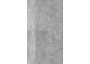 Wysoka szafka szarość betonu 70x425x185 cm WM-3281423