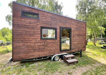 Domek mobilny Tiny House dopuszczony do ruchu po drogach publicznych.