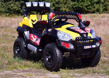 BAWIBUS.PL Auto samochód na akumulator BUGGY GINNASIO pompowane koła