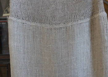 Spódnica len rękodzieło Spódnica len rękodzieło