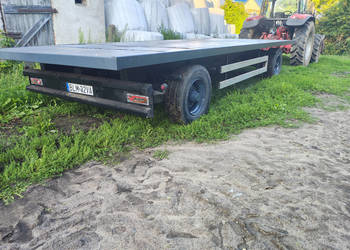 przyczepa do bel platforma