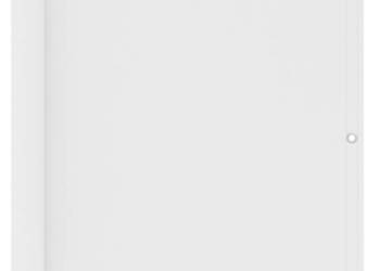 vidaXL Parawan balkonowy, biały, 90x300 cm, tkanina(SKU:134892)