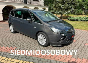 Opel Zafira 1.4 turbo 140 KM 7 foteli Kamera cofania Nowe opony i akumulat…