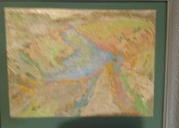 Abstrakcja woda wśród piasków