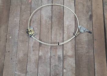 VW Garbus 1200/1300 klamka do schowka z linką i zamkiem