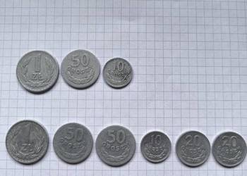 Rzadkie monety 10gr 50gr 1zl rocznik 1949 bez znaku mennicy plus inne