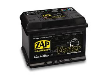 Akumulator ZAP Vecter 60Ah 600A PRAWY PLUS