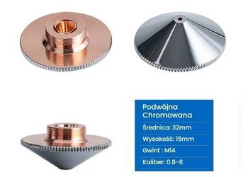 Dysza podwójna chromowana Raytools Typ A 2.0 mm, Weni Solution