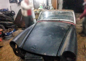 MG MIDGET SPORT (części, dokumenty, rama,) anglik +europejski 2szt