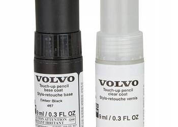VOLVO lakier sztyft mazak zaprawka Ember Black 487
