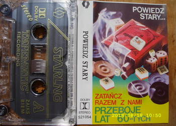 + Pop ; kaseta ; POWIEDZ STARY--PRZEBOJE LAT 60-TYCH.