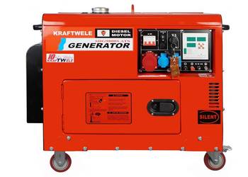 AGREGAT GENERATOR PRĄDOTWÓRCZY 9,8 KW WYCISZONY DIESEL 400V