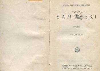 Samosęki - Adam Grzymała Siedlecki