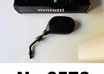 MORETTI LUSTERKO LEWE gwint 10MM prawy Motorower Skuter homologacja 1szt.