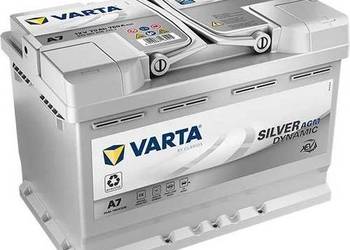 Akumulator VARTA AGM START&STOP A7 70Ah 760A (dawna E39)