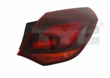 LAMPA TYLNA PR/LE ZEW. DYMIONA - OPEL ASTRA J H/B 12/2009->