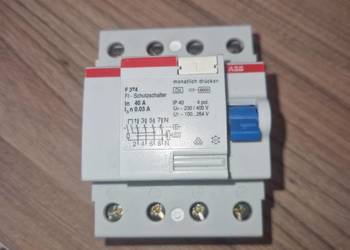 ABB F374 AC 40A 30mA 4P różnicówka RCD