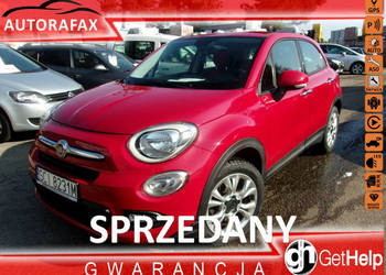 Fiat 500x 1.6 Pop Star, Klimatronic 2-stref, Półskóra, Nawigacja