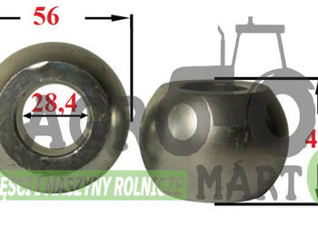 099037 KULA ŁĄCZNIKA DOLNEGO kat.2/2 Ø28,4/56x45 WALTERSCHEI