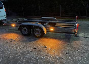 Przyczepa laweta DMC 2600 ładowność 2100