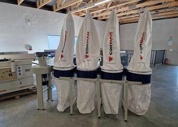 Odciąg do wiórów FM 470, 4 workowy, wyciąg trocin, odpylacz