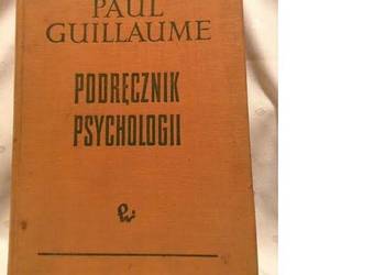 POODRĘCZNIK PSYCHOLOGII-  Paul Guillaume /fa