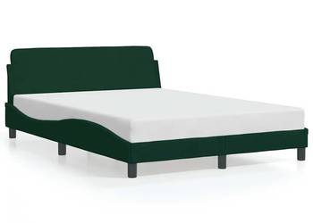 vidaXL Rama łóżka, Dover, ciemnozielone, 120x200 cm(SKU:373155)