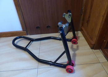 Stojak motocyklowy przod tyl SOLIDNE