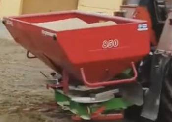 Rozsiewacz nawozów unia brzeg mx850 premium sulky amazone rauch
