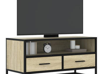 Szafka pod telewizor dąb sonoma 80x345x40 cm WM-848810