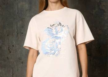 t-shirt z nadrukiem Sinsay