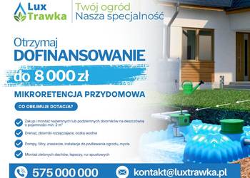 Zbiorniki na deszczówkę | Dofinansowanie do 8000 zł | Kompleksowy montaż