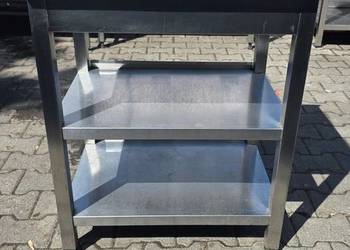 Stół Gastro Z Dwoma Półkami 70/60/85 cm M.1608 N