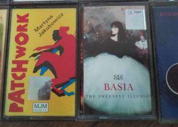 Kasety oryginalne Chris Rea Martyna Jakubowicz Maryla Rodowicz Basia zestaw