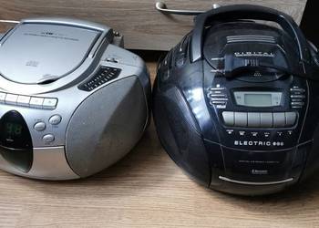 Radio na kasety płyty CD  2 szt