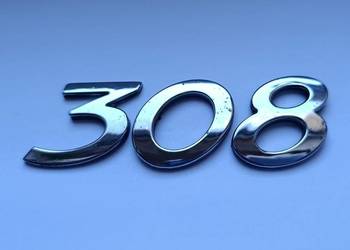 Napis emblemat Peugeot 308