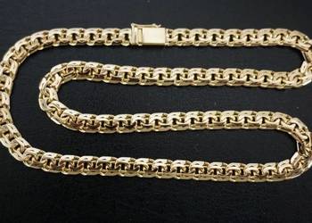 ZŁOTY ŁAŃCUSZEK GARIBALDI 80G - ŁAŃCUCH GALIBARDI SOCZEWKA