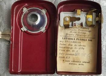 Latarka płaska 541 PRL