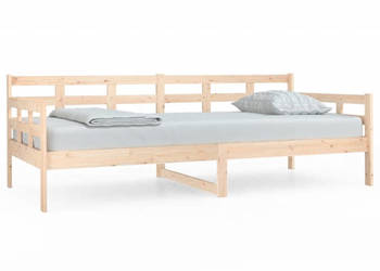 Łóżko dzienne lite drewno sosnowe 90x200 cm WM-820357