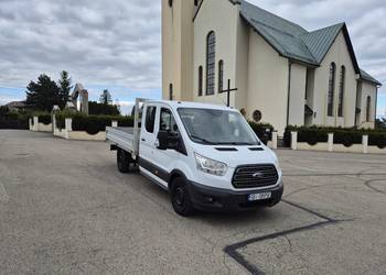 F-VAT 23%*Ford Transit DOKA *7 osób*HAK* Zadbany/Nie zgnity*2,2d 130KM