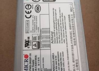 Nowy zapakowany Supermicro pws-2k02p-1R 2000W