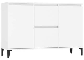 Szafka biała 104x35x70 cm materiał drewnopochodny WM-806112